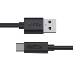 Câble USB vers USB-C Choetech AC0002, 1m - Noir