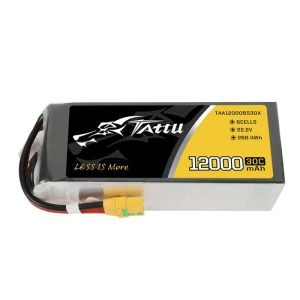 Batterie Tattu 12000mAh 22.2V 30C 6S1P XT90