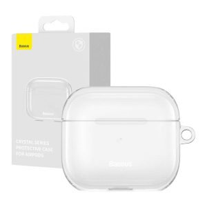 Étui transparent en cristal Baseus pour AirPods 3