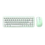 Ensemble clavier et souris sans fil MOFII Bean 2.4G - Blanc-Vert