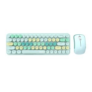 Ensemble clavier et souris sans fil MOFII Bean 2.4G - Vert