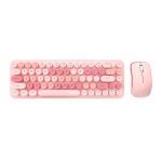 Ensemble clavier et souris sans fil - MOFII Bean 2.4G - Rose