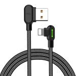 Câble USB vers Lightning Mcdodo CA-4679 - Angle Droit - 3m - Noir