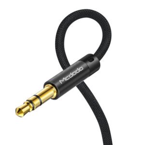 Câble mini jack 3.5mm AUX Mcdodo CA-6640 1.2m - Noir