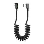 Câble USB vers USB-C Mcdodo CA-7310 - Anglé - 1,8m - Noir