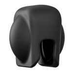 Couvercle de protection en silicone Puluz pour Insta360 X3 - Noir