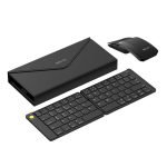 Ensemble clavier sans fil pliable Delux KF10 et souris MF10PR
