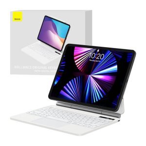 Étui avec clavier pour iPad - Baseus Brilliance PRO 10, 10.9" - Blanc
