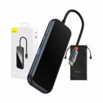 Adaptateur 4-en-1 Baseus Hub USB-C vers 4xUSB 3.0 - Gris Foncé