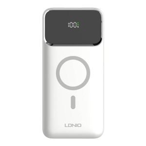 Batterie externe LDNIO PQ12 - 15W - 10000mAh - Blanc