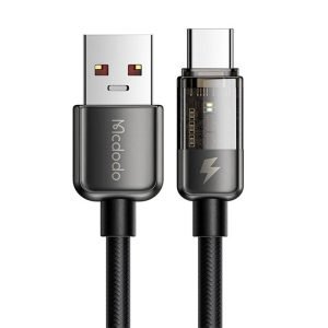 Câble USB-C Mcdodo CA-3150, 6A, 1.2m - Noir