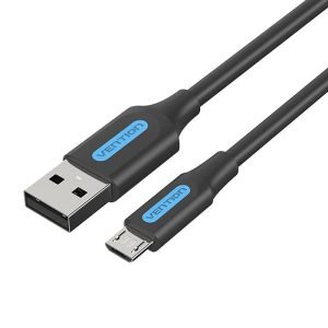 Câble USB 2.0 vers Micro USB Vention COLBF 2A 1m - Noir