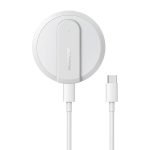 Chargeur à induction magnétique ultra-fin Joyroom JR-A28, 15W - Blanc