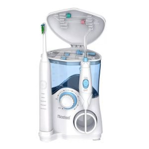 Set d'hydropulseur de bureau et brosse à dents sonique Nicefeel FC163