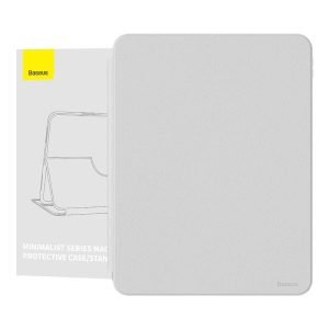 Coque magnétique protectrice Baseus Minimalist Series pour iPad PRO 12.9 - Gris Clair