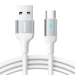 Câble Micro USB-A 2.4A 1.2m - Joyroom S-UM018A10 - Blanc