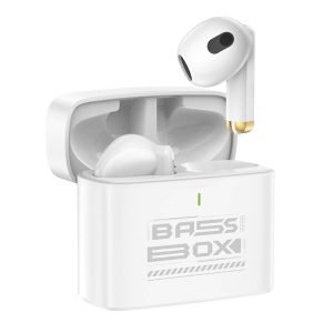 Écouteurs sans fil TWS Foneng BL128, Bluetooth 5.3 - Blanc