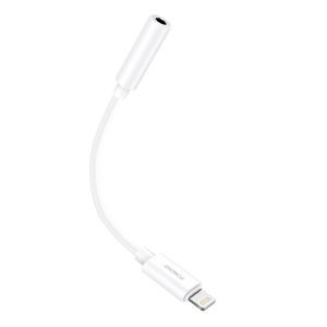 Câble audio 3.5mm jack vers iPhone - Foneng BM20 - Blanc