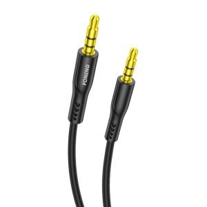 Câble audio AUX 3.5mm jack - Foneng BM22 - Noir