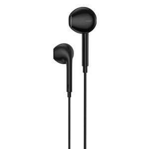 Écouteurs inclinés intra-auriculaires avec télécommande - Foneng EP100 - Noir