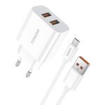 Chargeur rapide Foneng 2x USB EU45 + Câble USB Micro