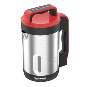 Mixeur à soupe en acier inoxydable Techwood TSM-1655 - Rouge