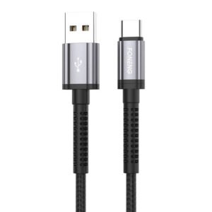 Câble USB vers USB-C Foneng X83, 2.1A, 1m - Noir