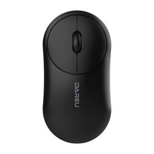 Souris sans fil de bureau Dareu UFO 2.4G - Noire