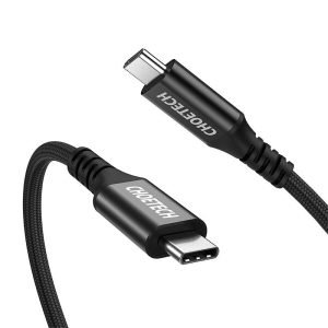 Câble USB-C vers USB-C 3.1 Choetech XCC-1007 100W 2m - Noir