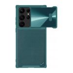 Coque Nillkin CamShield Leather S pour Samsung Galaxy S23 Ultra - Vert Exubérant