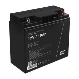 Batterie rechargeable AGM 12V 18Ah sans entretien pour onduleur et alarme