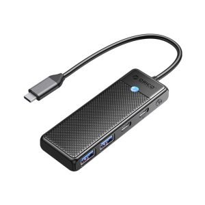 Hub Adaptateur 4 en 1 Orico - USB A 3.0 x2 + Type-C 3.0 x1 + PD100W x1