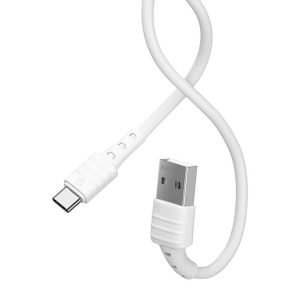 Câble USB-C Remax Zeron, 1m, 2.4A - Blanc