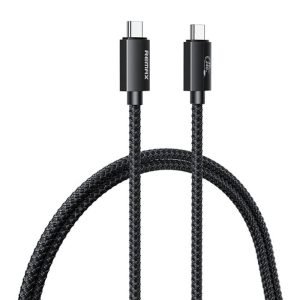 Câble USB-C USB-C Remax Ladon USB4.0 RC-C039 1m 240W - Noir