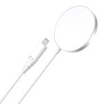 Chargeur sans fil magnétique - Choetech T518 - 15W - Blanc