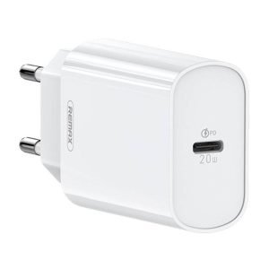 Chargeur mural Remax RP-U70 USB-C 20W - Blanc