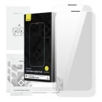 Verre trempé Baseus Corning pour iPhone 13/13 Pro/14 avec filtre anti-poussière intégré