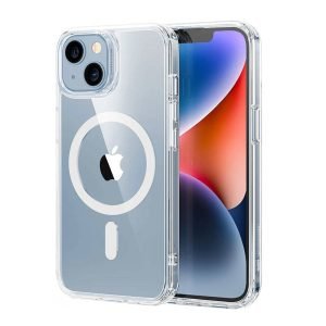 Coque ESR Classic Hybrid pour iPhone 14 Plus, Magsafe - Transparent