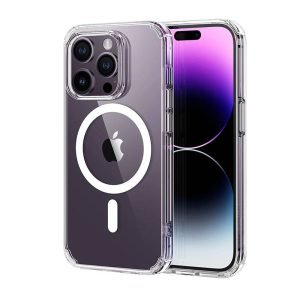 Coque ESR Krystec Clear pour iPhone 14 Pro Max, MagSafe - Transparent