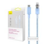 Câble de charge rapide USB-C vers Lightning Baseus Explorer Series 1m, 20W - Bleu