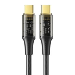 Câble USB-C vers USB-C Mcdodo CA-3461, PD 100W, 1.8m - Noir