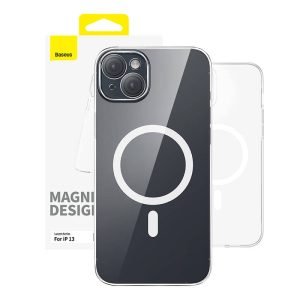 Coque magnétique pour iPhone 13 - Baseus OS-Lucent Series - Transparent