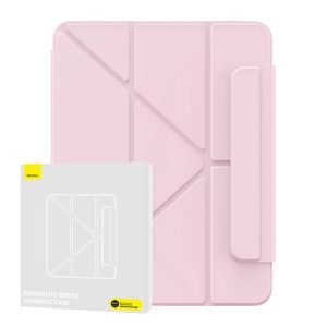 Coque magnétique Baseus Minimalist pour iPad 10.2″ (2019/2020/2021) - Rose Bébé