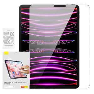 Film Paperfeel pour iPad Pro (2018/2020/2021/2022) 11″ / iPad Air 4 et 5 10.9″ - Baseus - Transparent