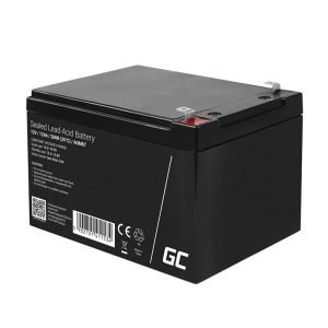 Batterie rechargeable AGM VRLA Green Cell AGM07 12V 12Ah - Pour UPS, alarmes, jouets, moteurs