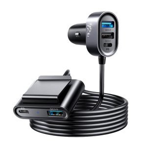 Chargeur de voiture JOYROOM JR-CL05 72W - Noir