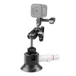 Support en verre avec ventouse Puluz pour GOPRO Hero, DJI Osmo Action PU845B