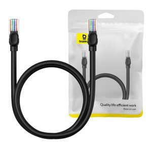 Câble réseau Ethernet Baseus CAT5, 1m - Noir