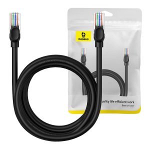 Câble réseau Ethernet CAT5 Baseus, 3m - Noir