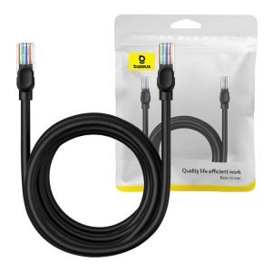 Câble réseau Ethernet CAT5 Baseus, 5m - Noir